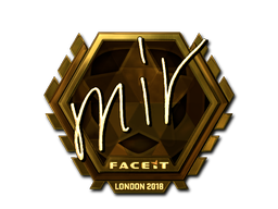Sticker | mir (Gold) | Krakow 2017