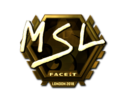 Sticker | MSL (Gold) | Krakow 2017