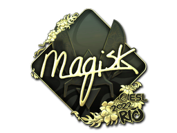 Sticker | Magisk (Gold) | Krakow 2017