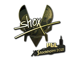 Sticker | shox (Gold) | London 2018